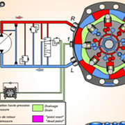MS单速马达工作原理动画